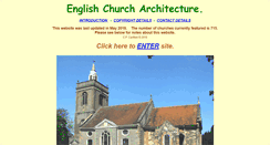 Desktop Screenshot of english-church-architecture.net